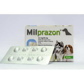 Милпразон 2,5 мг/ 25 мг таблетки от глистов для щенков и собак мелких пород №4 