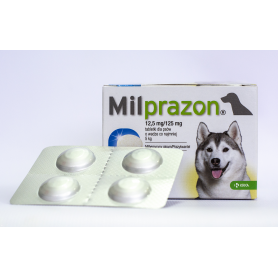Милпразон 12,5 мг/ 125 мг таблетки от глистов для собак №4