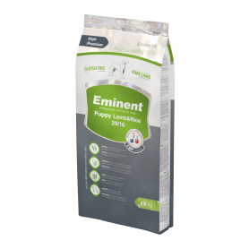 Eminent Puppy Lamb & Rice безглютеновий корм для цуценят, вагітних і годуючих сук всіх порід 15 кг