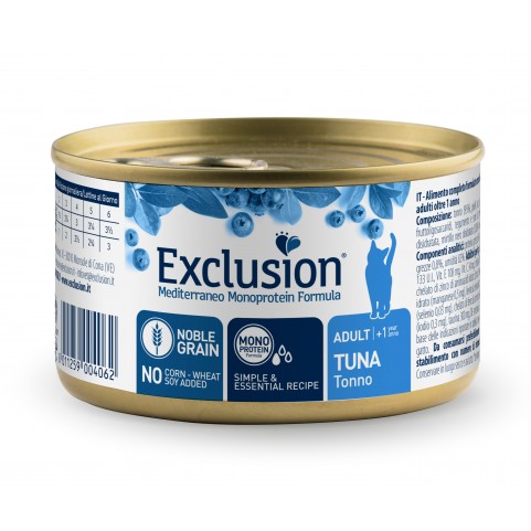 Exclusion Adult Tuna корм для дорослих котів всіх порід з тунцем 85 г