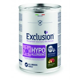 Консерва Exclusion Hypoallergenic з кониною для собак з харчовою алергією 400 г