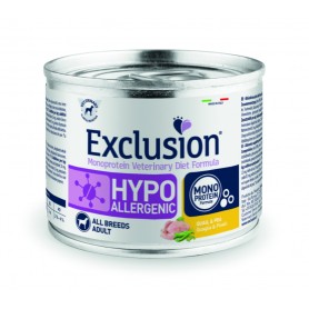 Консерва Exclusion Hypoallergenic з перепілкою для собак з харчовою алергією 200 г