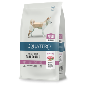 Quattro Adult All Breed корм для дорослих собак усіх порід з ягням 20 кг