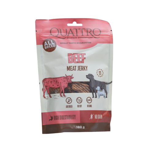 Ласощі Quattro м'ясні джерки з яловичини 130 г