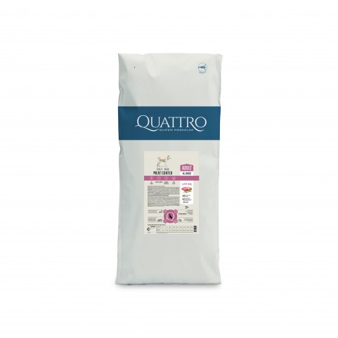 Quattro Adult All Breed корм для дорослих собак усіх порід з ягням 20 кг