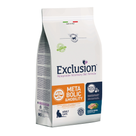 Exclusion Cat Metabolic&Mobility со свининой для котів із надмірною вагою та остеоартритом. 1,5 кг