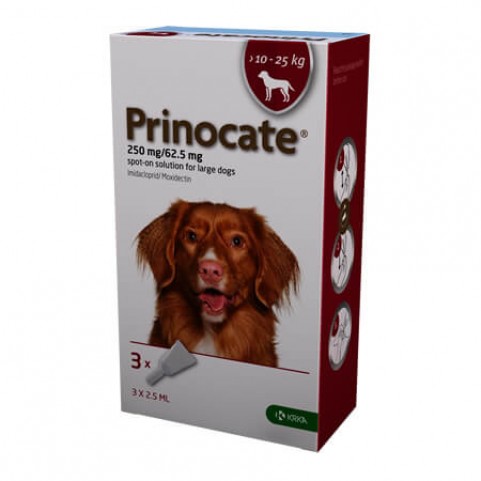  Принокат 250 мг/2,5 мл от блох и клещей для собак 10 - 25 кг №3